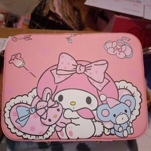 Cute Pink Character Clutch